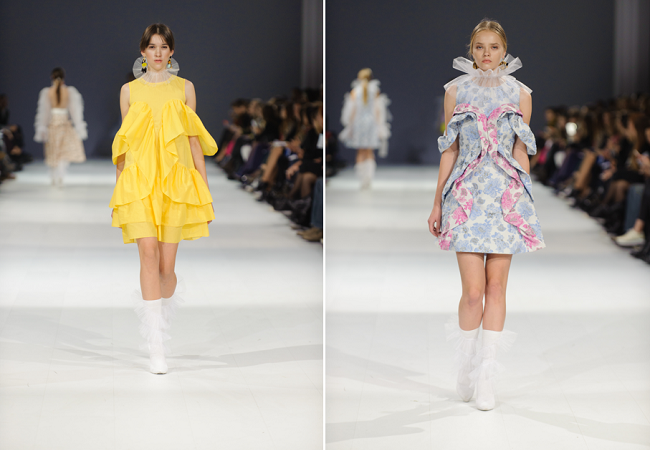 Прозорі блузки, кльош і вічна смужка: модні тренди сезону весна/літо-2017 від українських дизайнерів. Частина перша